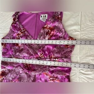 Women's Pink Floral Mini Dress